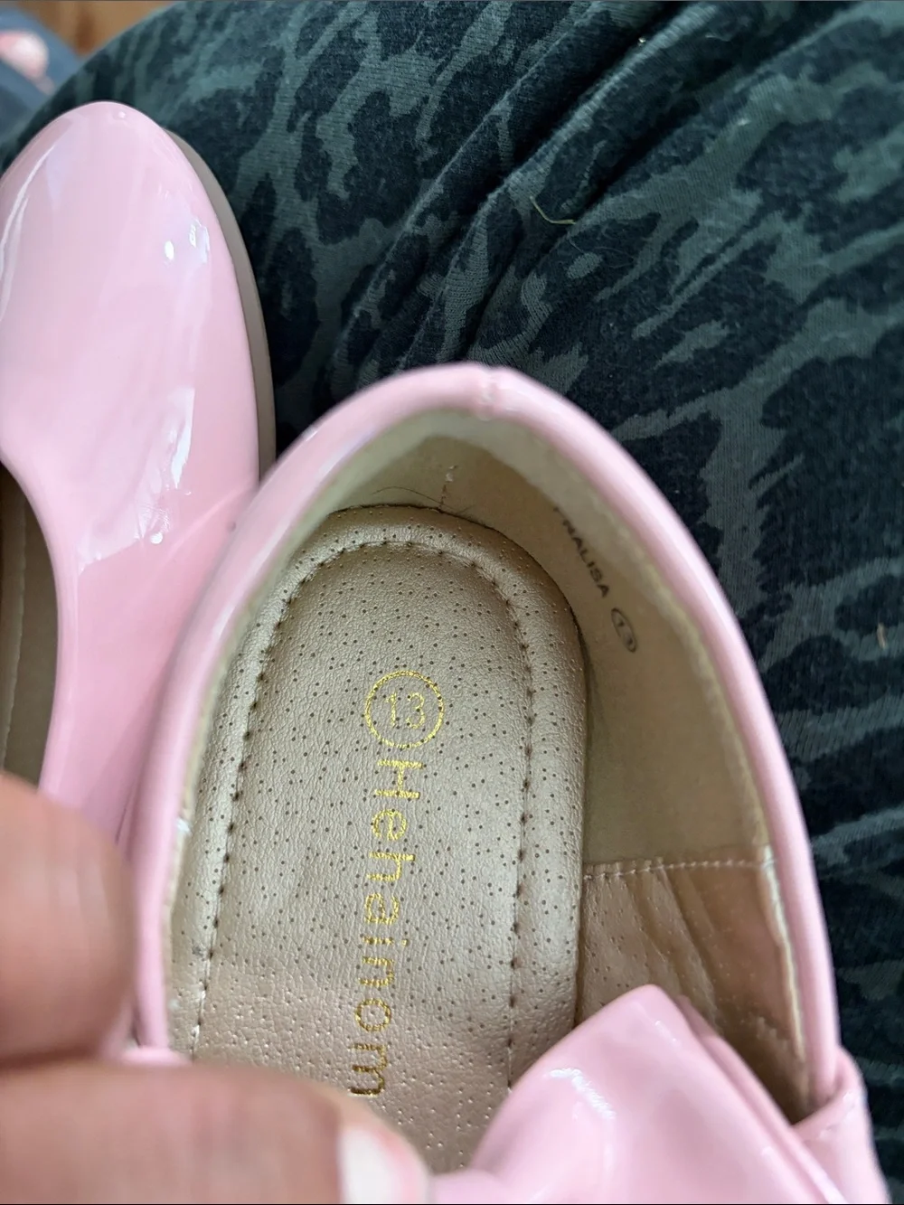Girls' Pink Patent Bow Mary Jane Dress Shoes